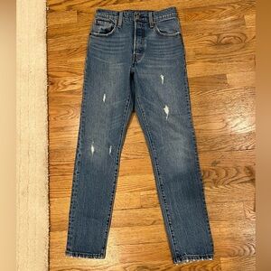 Levis 501 skinny jeans